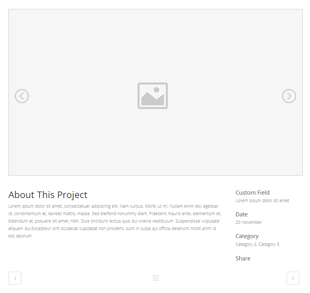 Portfolio Type - Big Slider 