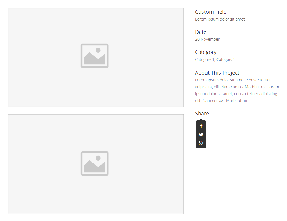 Portfolio Type - Small Images