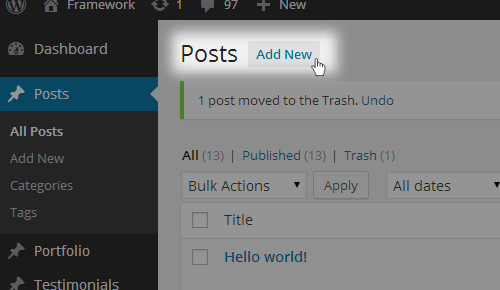 Add New Post