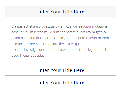 Boxed Toggles