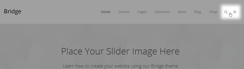 Header Button Icons - Front